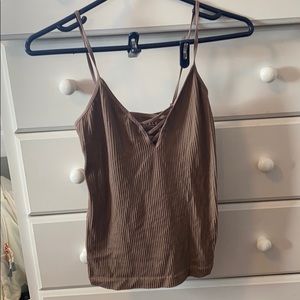 stretchy tank top